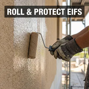 Sellador Impermeable Transparente EIFS Dryvit, Revestimiento Transparente para Aislamiento Exterior, Impermeabilizante para Estuco - Product Image 6