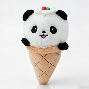 Figura de Anime de 8-15 cm, Derivados de Animación con Licencia de Melody y Kuromi, Peluche de Cono de Waffle, Muñeco de Peluche de Sanrio - Product Image 5