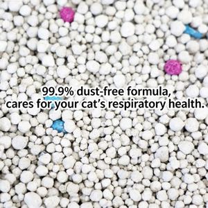 Fabricant chinois, service OEM, litière pour chat en bentonite biodégradable, hautement absorbante, agglomération rapide, écologique, sans poussière, forme sphérique - Product Image 2