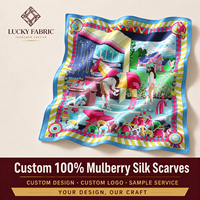 Écharpe en soie de mûrier 100% jacquard géométrique à pois, tissée, douce pour la peau, 65x65 cm pour femmes
