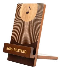 Support pour disques vinyles « En cours de lecture » : Support en bois classique pour disques vinyles, panneau « En cours de lecture » pour ranger vos albums, accessoires pour vinyles - Product Image 2