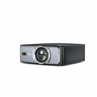 Haute luminosité 1500 ANSI 5G Wifi 4K Google TV OS projecteur de cinéma à domicile avec lampe LED