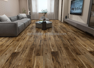 Suelo SPC Impermeable de 6mm, con Aspecto de Madera, Núcleo Rígido, Sistema de Click, para Hoteles y Apartamentos - Product Image 5
