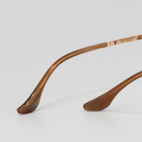 Lunettes de luxe de qualité supérieure, de marque haut de gamme, à monture circulaire rayée bleue, optiques, multifocales, pour les loisirs et l'art