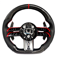 Pour Mercedes Benz W206 W205 W204 W222 W223 W213 W177 W463AMG GT GLS63 GLE63 SL63 Sport Volant En Fiber De Carbone