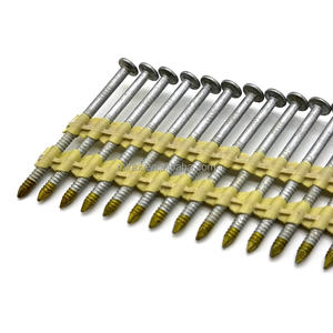 <span class=keywords><strong>Clavos</strong></span> para Enmarcar <span class=keywords><strong>de</strong></span> Plástico <span class=keywords><strong>de</strong></span> 21 Grados con Cabeza Redonda Plana y Anillo, Galvanizados en Caliente, Hechos en China - Product Image 2