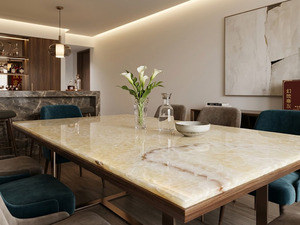 Losas de Mármol Blanco Jade Da Vinci Premium para Interiores de Lujo Artísticos, Azulejos Decorativos y Tableros de Mesa - Product Image 6