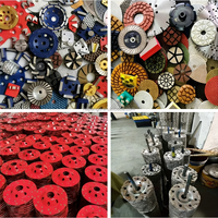 Disque diamanté en forme de flèche de 150 mm, 5/8"-11/M14/22.23, pour le meulage des sols en béton |   Meule à tronçonner robuste