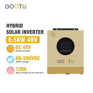 Onduleur solaire hybride <span class=keywords><strong>GOOTU</strong></span> 1.2Kw 3.6Kw 5Kw 6.5Kw MPPT 12V 24V 48V DC vers AC 110V 220V à onde sinusoïdale pure avec Wi-Fi pour systèmes hors réseau - Product Image 3