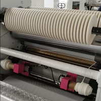 Ruban de masquage en papier crépon épais à haute adhérence, sans résidu, pour machine de découpe et rembobinage de peinture automobile