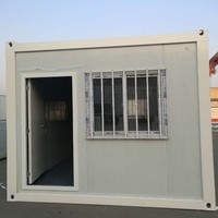 Mini-maisons portables modifiées à partir de conteneurs maritimes, bureaux faciles à assembler, structure en acier haute intensité, design moderne pour