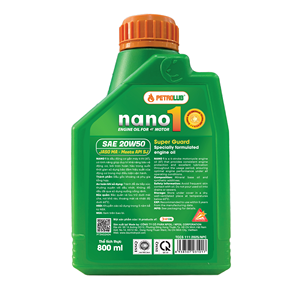 Aceite de Motor PETROLUB NANO 1 20W50 0,8L 1L Aceite Base y Aditivos Premium para Refrigeración y Lubricación de Motocicletas - Product Image 2