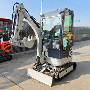 <span class=keywords><strong>Mini</strong></span> Escavatore da 1,5 Tonnellate con Cingoli in Gomma per Agricoltura, Piccolo Escavatore Diesel Multifunzionale ad Alta Potenza, Spedizione Gratuita - Product Image 3