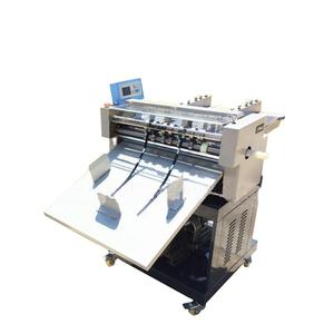 Máquina automática de puntuación de papel, perforadora de hoja de papel, perforadora de papel para cubierta de libro - Product Image 3