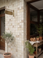 Carrelage en porcelaine semi-mat Original Edge 100x100mm pour intérieur et extérieur