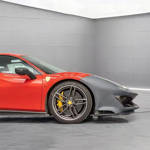 Para Ferrari <span class=keywords><strong>488</strong></span> GTB Upgrade <span class=keywords><strong>Spider</strong></span> con buen <span class=keywords><strong>precio</strong></span> PP Body Kit parachoques delantero capó parachoques trasero falda lateral Spoiler rejillas de ventilación - Product Image 6