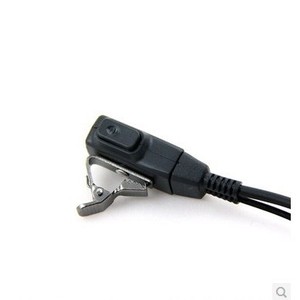 Auricular con conducto de aire para Walkie Talkie, con conector K y conector M, para Baofeng UV5R Kenwood, antideslizante, longitud de línea de 100cm - Product Image 2