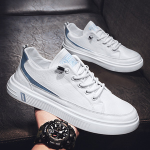 Zapatos <span class=keywords><strong>de</strong></span> mesa blancos <span class=keywords><strong>para</strong></span> <span class=keywords><strong>hombre</strong></span>, zapatillas deportivas a la <span class=keywords><strong>moda</strong></span>, informales, <span class=keywords><strong>para</strong></span> deportes al aire libre, novedad <span class=keywords><strong>de</strong></span> <span class=keywords><strong>2022</strong></span> - Product Image 2