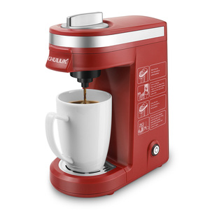 Mini 2-in-1 Single Serve <strong>Coffee</strong> <strong>Maker</strong> K <strong>Cups</strong> Ground <strong>Coffee</strong> Portable Hotel Household RV Travel Capsule Machine Electric Powered - Product Image 3