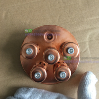 Prix usine 4 ''6'' 8 ''plaque de bouchon à bulle en cuivre à reflux petit distillateur d'alcool à colonne fixe