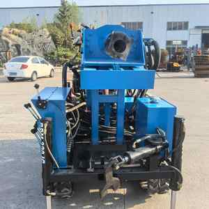 Nueva Perforadora de Roca Portátil, Equipo de Perforación de Pozos de Agua de 320 m, Perforadora de Orificios de 42 kW con Motor Diésel, Equipo Rotatorio con Componentes Principales - Product Image 6