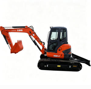 Haute qualité, d'origine japonaise, utilisé pour l'excavatrice mini U55, poids opérationnel de 5,5 t, capacité de la benne de 0,2 m³, bon état de fonctionnement - Product Image 1