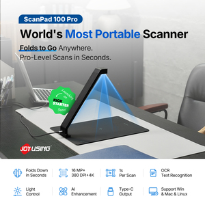 Scanner Portatile per Documenti Joyusing ScanPad100 <span class=keywords><strong>Pro</strong></span> 16MP con Formato di Scansione A4 e Funzione OCR - Product Image 4