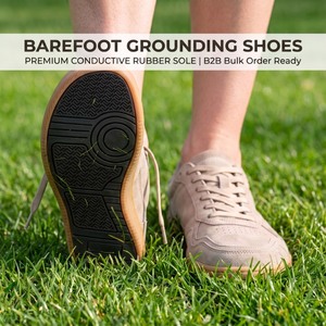 Scarpe con Suola Conduttiva per Viaggi e Benessere, Calzature Earthing per Uomo e Donna, Connessione Naturale in Movimento - Product Image 1