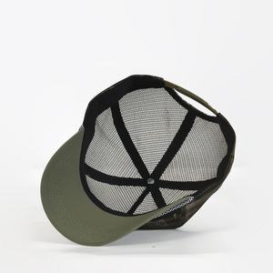Gorra Trucker de Malla Completa con Estampado de Camuflaje Personalizado al por Mayor, con Bordado 3D y Cuerda de Poliéster - Product Image 4