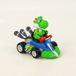Xrh รถการ์ตูนขายดีรถ7ชิ้น/เซ็ต marios <span class=keywords><strong>Kart</strong></span> ของเล่นมาริโอ Luigi แอคชั่นฟิกเกอร์ดึงกลับยานพาหนะสำหรับเป็นของขวัญเด็ก - Product Image 4