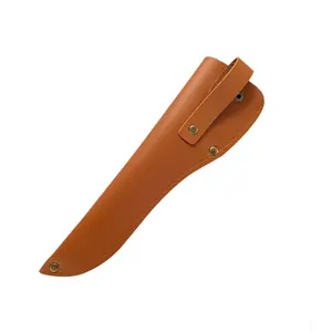 حقيبة سكاكين جلدية مخصصة PU محمولة حامل سكين سكين الحفار غطاء واقي للسكين