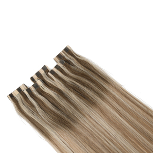 Extensiones de Cabello Chino Remy Liso, Sedoso y Brillante con Cinta Adhesiva para un Peinado Suave - Product Image 6