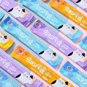 Vente en gros de collations pour jeunes chats Petits paquets d'aliments humides pour animaux de compagnie riches en nutriments 15g - Product Image 4