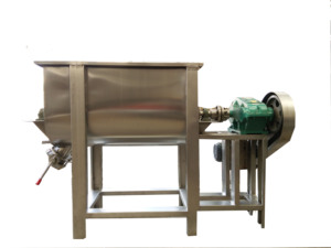 Máy trộn bột khô ướt băng cho granola 1500L thép không gỉ ngang máy trộn Ruy băng máy xay sinh tố - Product Image 5