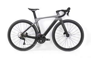 Vélo de route entièrement en carbone 2026 SHIMANO 105 R7120 hydraulique 24 vitesses, jante carbone 3K Center-Lock 60 mm, guidon carbone, vélo complet - Product Image 2