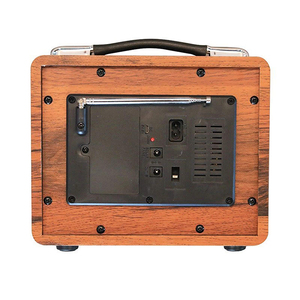 Radio Portátil Retro Vintage R-2055BT Raiseng R-2055 de Madera con Antena, Altavoz Hi-Fi AM SW FM con Transformador - Product Image 4