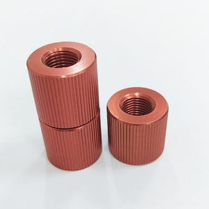 Nhà sản xuất chính xác <span class=keywords><strong>CNC</strong></span> phay nhôm ngón tay cái <span class=keywords><strong>Nut</strong></span> 1/4-20 3/8 màu đỏ đen nhôm <span class=keywords><strong>anodized</strong></span> điều chỉnh có khía ngón tay cái <span class=keywords><strong>NUT</strong></span> - Product Image 4