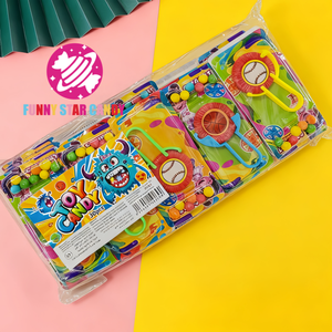 Nouveau jouet catapulte de football soucoupe volante, <span class=keywords><strong>bonbons</strong></span> <span class=keywords><strong>personnalisés</strong></span> pour enfants, balles rebondissantes sur le thème du sport, <span class=keywords><strong>bonbons</strong></span> gonflés colorés et sucrés - Product Image 6