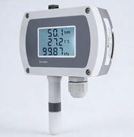 CWS29 Indoor Wall-mounted Temperature Humidity Atmospheric Pressure Transmitter LCD Display ABS Sensor IP65 MODBUS 1 Year