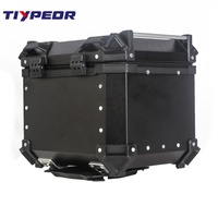 TIYPEOR Boîte à bagages arrière en alliage d'aluminium 36L pour moto - Étanche, à dégagement rapide, absorption des chocs pour R1200R/R1200S/R1250GS