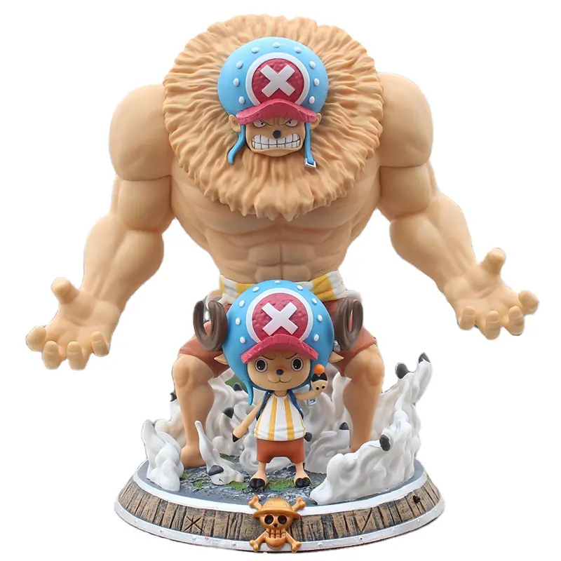Custom Anime One Piece Gk Statue Tony Chopper 2 Forms Model Toys PVC Collection Figure