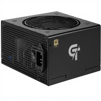 Alimentation PC de bureau noire 750W 24 broches entièrement modulaire certifiée 80 Plus Gold compatible ATX 3.1 PCIE 5.1, prend en charge les séries RTX 30/40