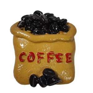 Pegatina creativa para refrigerador con diseño de vajilla, pegatina tridimensional 3D de resina para refrigerador, decoración magnética - Product Image 3