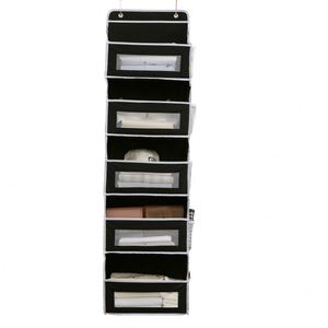 Organizador de Armario Colgante Moderno para el Hogar, Bolsa de Almacenamiento, Estante Metálico Colgante para Puerta con Tela y Plástico para Ropa, Zapatos y Accesorios - Product Image 6