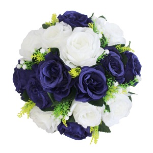 Centros de Mesa para Bodas SPRING PLANTING, Rosas de 25 cm, Ramos de <span class=keywords><strong>Flores</strong></span> Artificiales para Decoración de Bodas y Eventos - Product Image 4