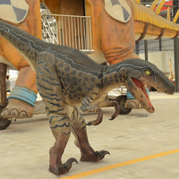 Cetnology Chine Fournisseur Réaliste Raptor Dinosaure Costume pour Affichage