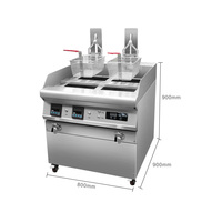 SEMIKRON Équipement de cuisine commerciale de table-Friteuse électrique pour hot-dogs au poulet et au maïs-Levage automatique du panier à bas prix