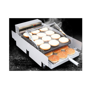 เครื่องทำเบอร์เกอร์ไฟฟ้าอัตโนมัติ/ เครื่องทำเบอร์เกอร์และขนมปังเบอร์เกอร์แบบ KFC ยังไม่มีรีวิว 1 ออเดอร์ - Product Image 2