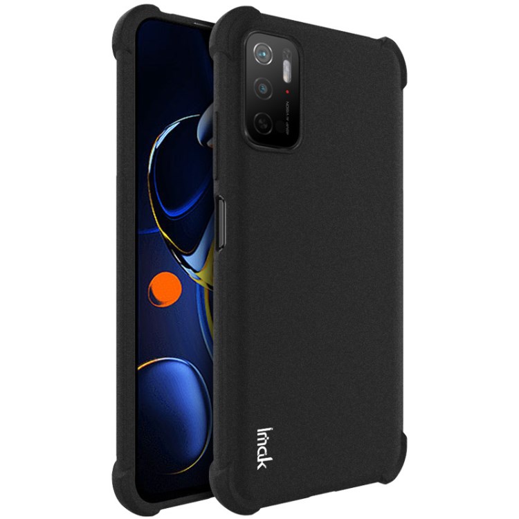 Verco Custodia Silicone Opaco Per Xiaomi Redmi Note 11 / 11S – Cover TPU Anti-scivolo Nero – Protezione Leggera Con Bordi Rialzati - 3