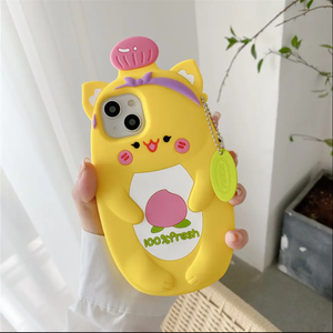 <span class=keywords><strong>Coque</strong></span> arrière <span class=keywords><strong>de</strong></span> <span class=keywords><strong>téléphone</strong></span> portable en silicone souple 3D <span class=keywords><strong>Kawaii</strong></span> pour fille Iphone 6 7 8 Plus X XS XR 11 12 13 14 15 Pro MAX - Product Image 2